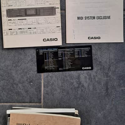 Casio VZ-10M Synthesizer Owner's Manual