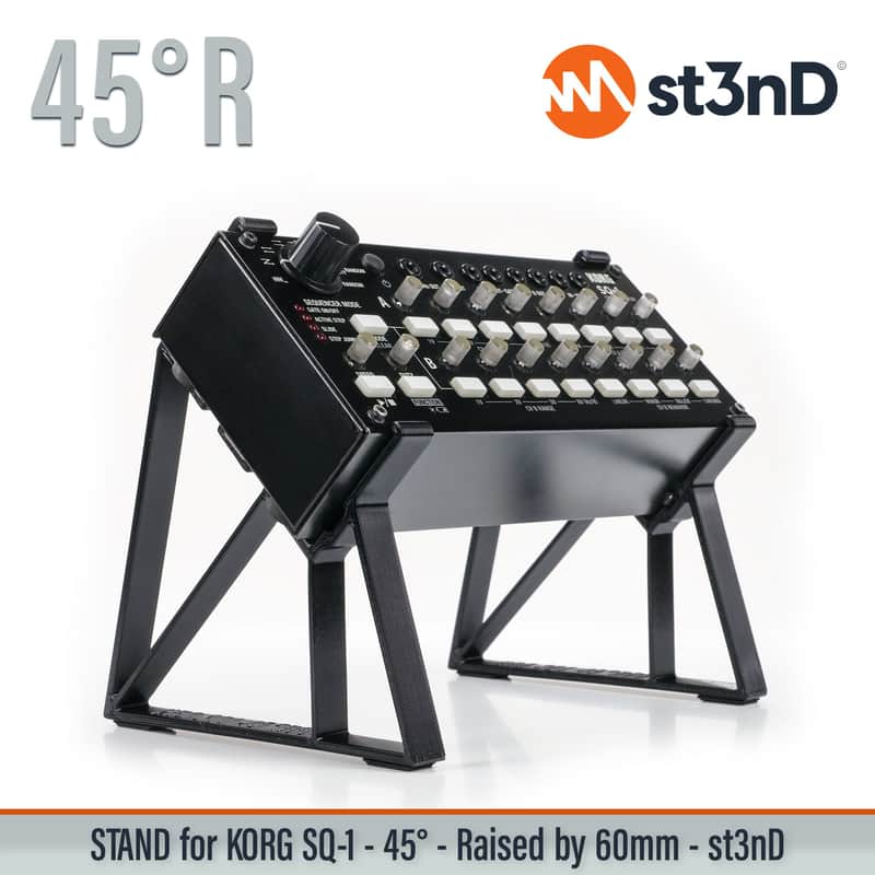 STAND for KORG SQ-1 - 45° - Raised (by 60mm) image 1