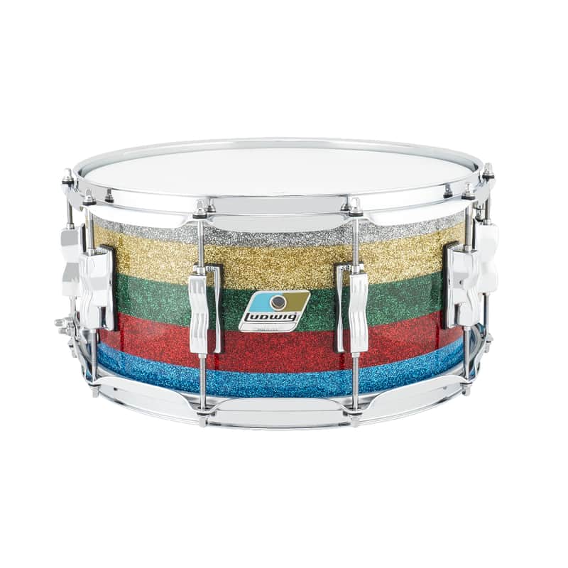 Ludwig Vistalite Reissue 50th Anniversary 6.5x14" Snare Drum image 3
