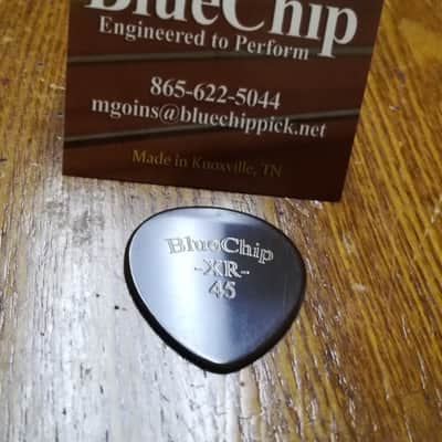 Blue Chip XR-45 pick 1.143mm large round guitar / mandolin pick image 4