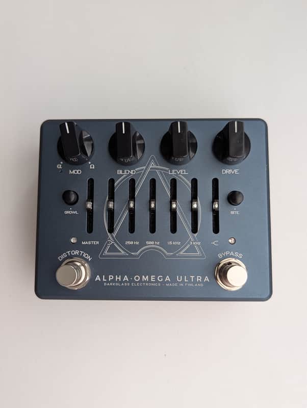 Darkglass Electronics Alpha Omega Ultra V2 Bass Preamp 2020 - Present - Blue image 1