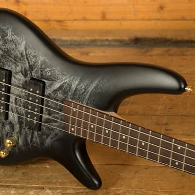 Ibanez SR300EDX Soundgear Series Standard Bass - Jatoba - Black Ice Frozen Matte image 5