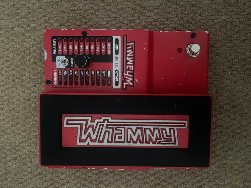 DigiTech Whammy 5 Pitch Shift Pedal 2012 - Present - Red image 1