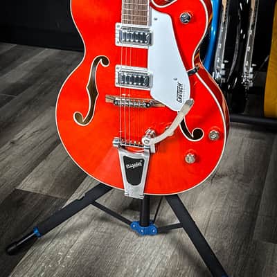 Gretsch G5420T Electromatic Classic Hollow Body Single-Cut Electric Guitar with Bigsby - Orange Stain image 6