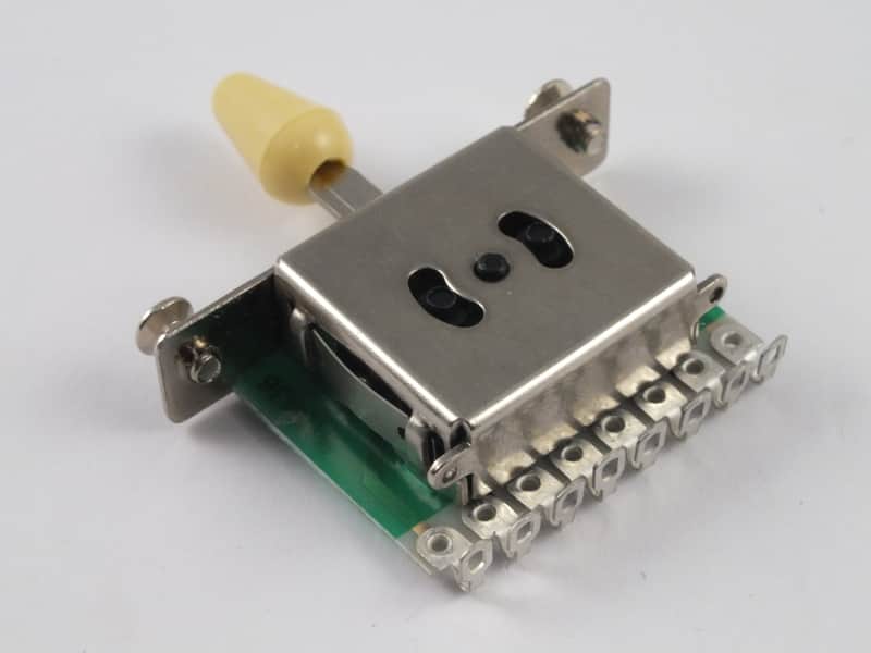 2023 Guitars Electric Ltd 5 Way Switch + Cream Tip Chrome + Cr...