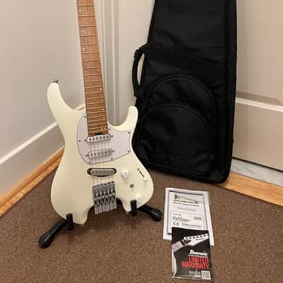 Ibanez ICHI10-VWM Ichika Nito Signature Quest 2021 - Vintage White Matte image 1