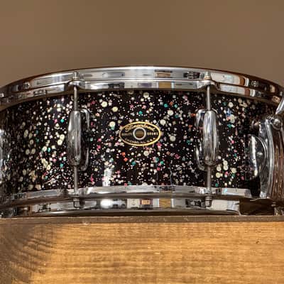 1960's Slingerland Mardi Gras Radio King Super Gene Krupa 5.5x14 Solid Shell Snare Drum image 1