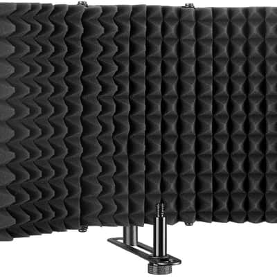Foldable Microphone Acoustic Isolation Shield image 2
