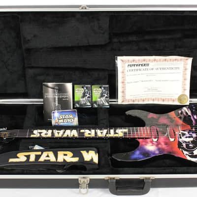 Fernandes Retrorocket Star Wars Guitar Collection Darth Vader Yoda Boba Fett Storm Trooper image 6