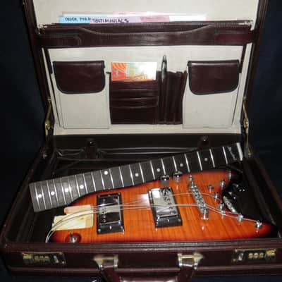 Strobel Rambler Travel Guitar - Tobacco Sunburst image 9