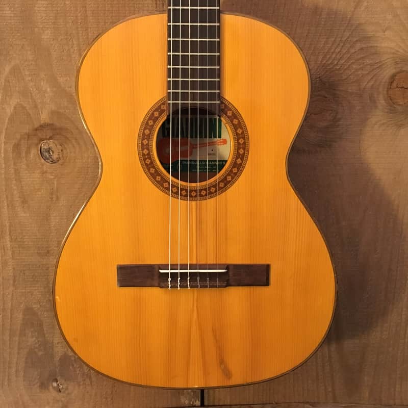Giannini GN90 Vintage Classical Acoustic Guitar c. 1970s image 1