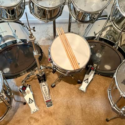Dunnett Classic Drums 14 Piece Custom Stainless Steel Kit image 8