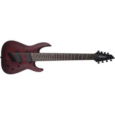 JACKSON - Dinky Arch Top DKAF8 MS LF Multi-Scale X Series Stained Mahogany 2911638557 image 1
