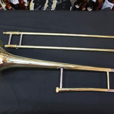 Yamaha YSL-354 Standard Trombone 2010s - Lacquered Brass image 4