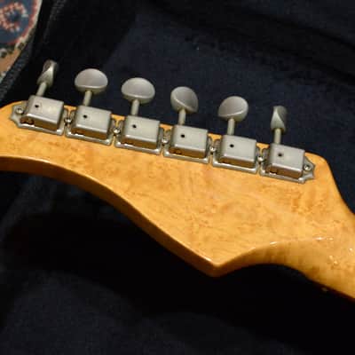 Aircraft AC Quilt Maple Top EMG HSH Deep Blue image 8