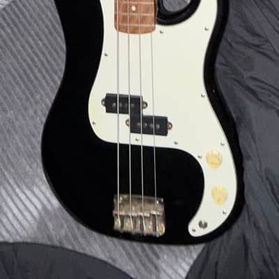 Squier Bullet Bass 1987 - Black - MIK Made in Korea P-Style Vintage Bass - First Year Squier by Fender image 9