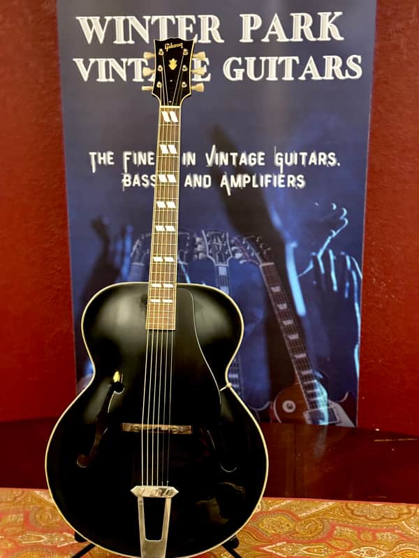 1951 Gibson L-7 in rare Ebony image 1