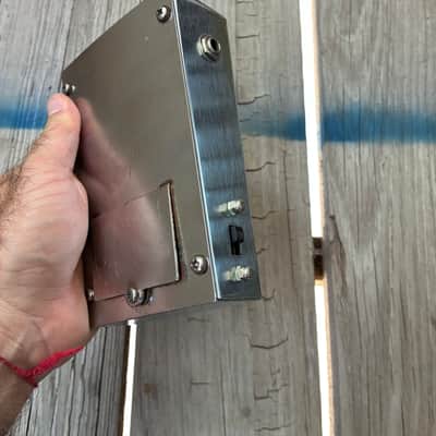 Mosrite Fuzzrite 1960s - Silver vintage electric guitar pedal fuzz image 9
