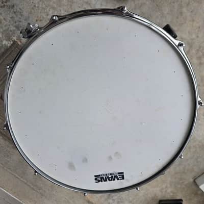Slingerland Leedy Super Sound King brass snare drum 1960s - Chrome image 6