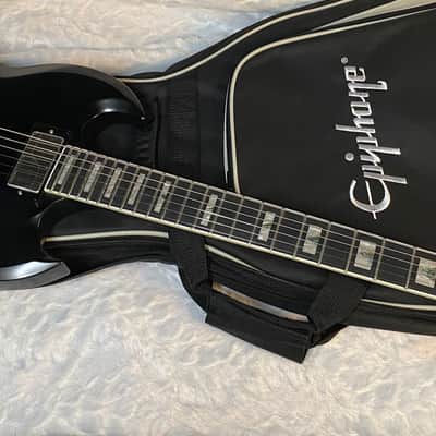 NEW! Epiphone SG Prophecy - Aged Jet Black Metallic - Deluxe Gig Bag - Authorized Dealer - G04694 image 5