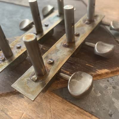 Real Life Relics Kluson Aged Nickel 3+3 On A Plate Lap Steel Tuning Machines KDLS-3-N image 5