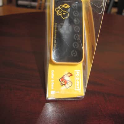 Korg Pitchclip 2 Clip-On Chromatic Guitar and Bass Tuner Pokemon Charmander PC-2-PHT - Yellow image 2
