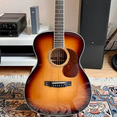 Cort Gold O8 - OM - Mint - Torrified Top - All Solid Pau Ferro Back and Sides image 1