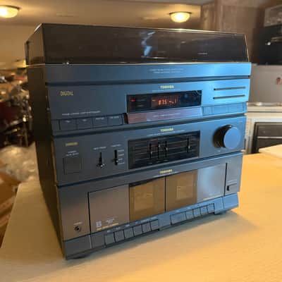 Toshiba SL-3149 Hi-Fi Stereo System Record Player 2 Cassette Equalizer Tested 🎶 image 4