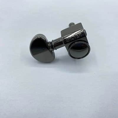 Grover 3x3 Black Nickel Guitar Tuning Pegs Machine Heads Keys image 6