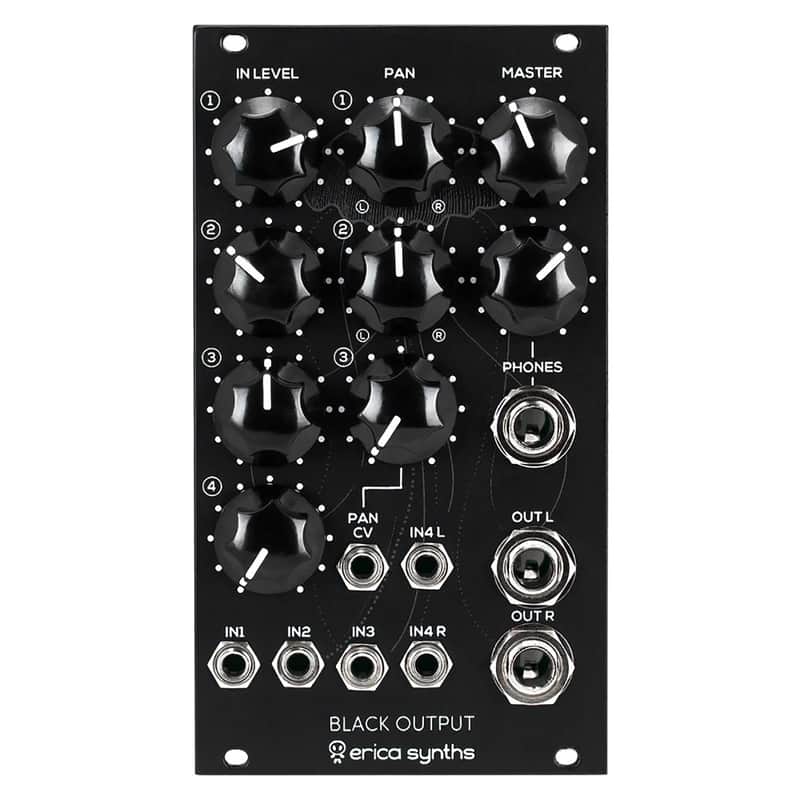 Erica Synths Black Output V2 Eurorack Module image 1