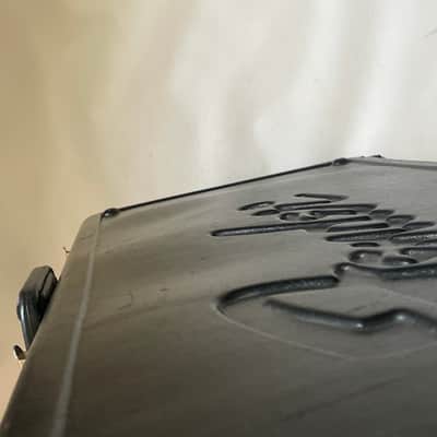 1980's Fender USA Stratocaster Telecaster Black Molded Hardshell Guitar Case & Keys image 15