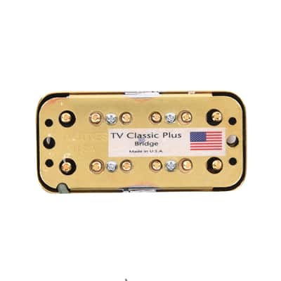 TV Jones TV Classic Plus Universal Mount Bridge Pickup Gold image 2