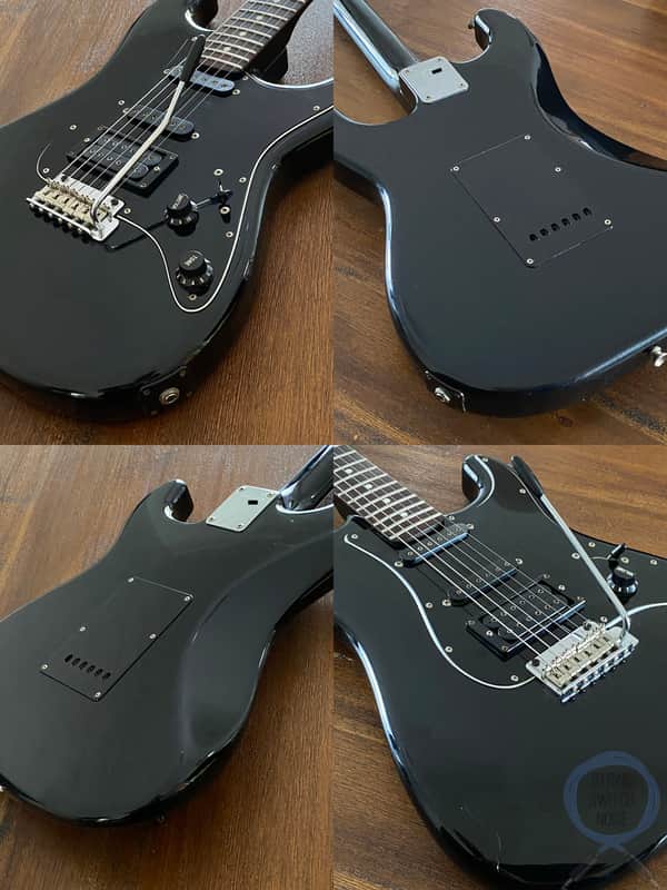 Fernandes Stratocaster, The Function, 1986 MIJ, Black, SSH-40 | Reverb