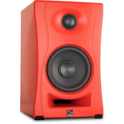 KALI AUDIO LP-UNF-R 4” Ultra Nearfield Powered Monitor System w/Bluetooth - Boundary Compensation EQ Settings - for Mixing, Recording, Audio Production - USB-C, TRS, RCA Inputs Red (Pair) image 12