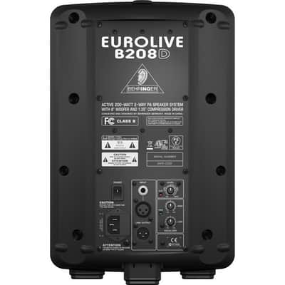Behringer Eurolive B208D Active 200-Watt 2-Way PA Speaker System image 2