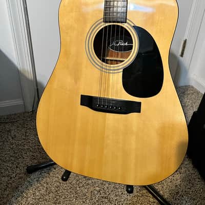 B.C. Rich Acoustic Drednought 80's - Natural image 2