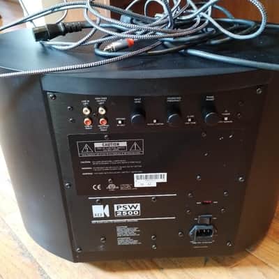 Kef PSW 2500 subwoofer in excellent condition - 2000's | Reverb