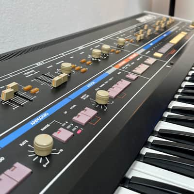 Roland Jupiter 6 61-Key Synthesizer 1983 - 1985 - Black image 3