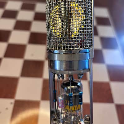 Original AKG C12 mic system sounds A+ including N12 psu / S12 pattern box / original swivel cable and mic box…Plug and Play image 9