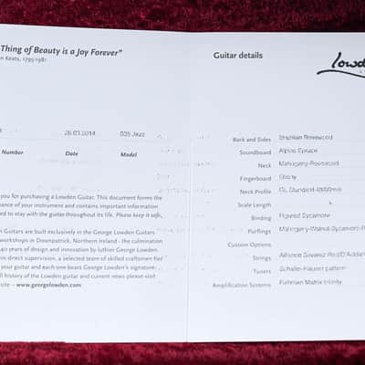 Lowden S35J Brazilian Rosewood Alpine Spruce 2014 image 13