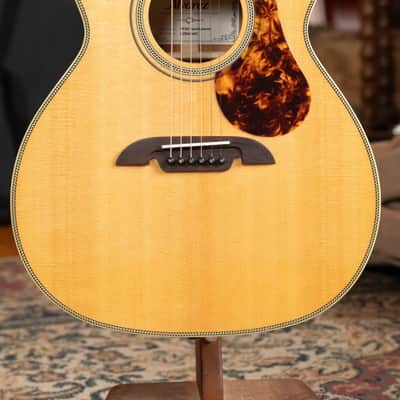 Alvarez Masterworks Series MF60 Herringbone Sitka/African Mahogany Orchestra Model Acoustic Guitar #2407 image 11