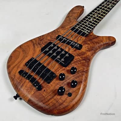 Warwick Masterbuilt P-Nut Signature III 5-string Blackwood Burl - 11.20lbs D 164317-26 image 3