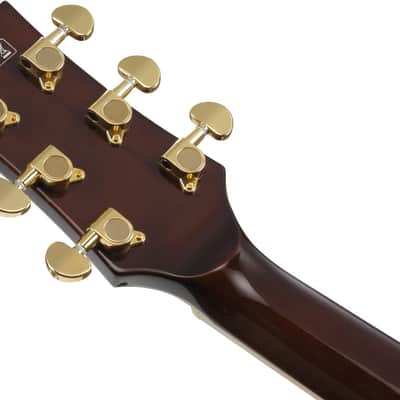 Ibanez AM93ME-NT Artcore Expressionist AM Hollow Body Guitar 6-String - Natural High Gloss image 8