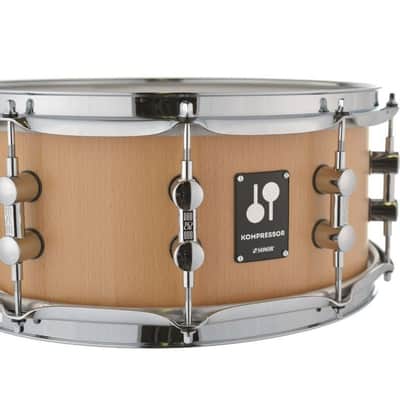 Sonor Kompressor Beech Snare Drum 14x6 image 2