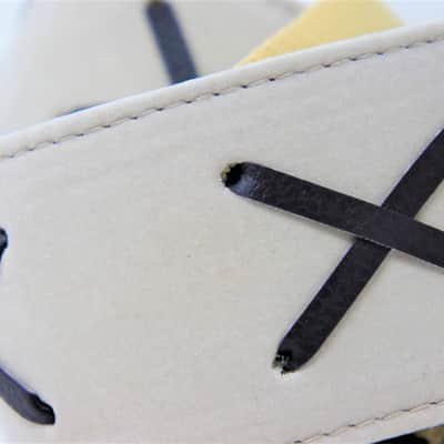 Cargoleni Cargoleni guitar strap x ivory gilmour hendrix vintage  ivory image 2