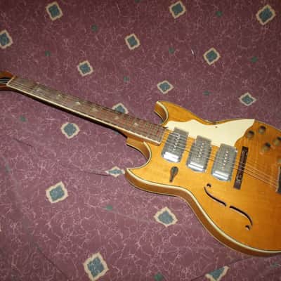 Vintage 1960's Airline Kay Barney Kessel Swingmaster EXC image 1