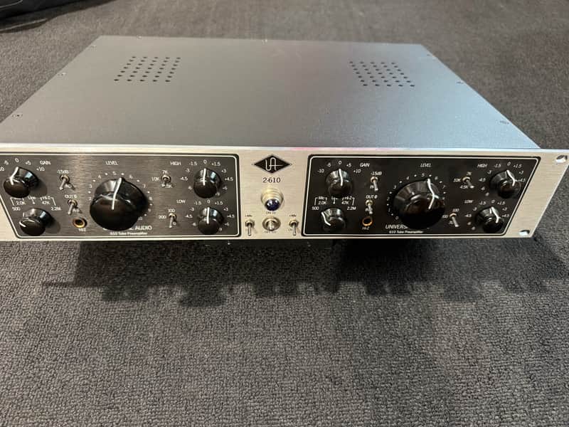 Universal Audio 2-610 Dual Channel Mic Preamplifier | Reverb