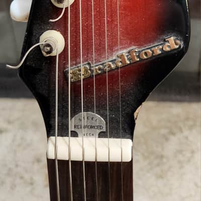 RARE! Guyatone (Heit) Bradford PU-1 Bloodburst w/ Sharktooth Pickup 1966-67 Japan image 3
