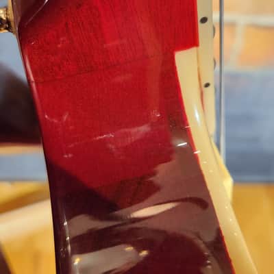 Dean Del Sol Semi-Hollow Cherry Red image 10