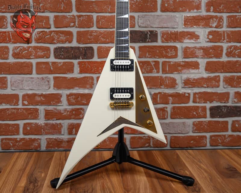 Jackson USA Custom Shop JCF01 Namm Commemorative Randy Rhoads Ivory 2002 w/OHSC image 1